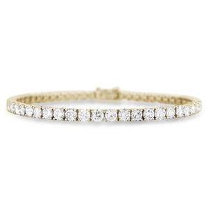 De Beers Forevermark Diamond Tennis Bracelet in 18K Yellow Gold