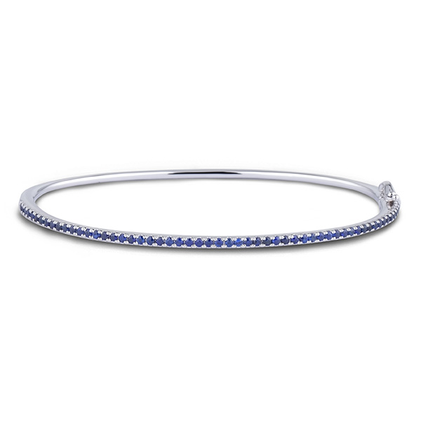 White gold bangle bracelet discount