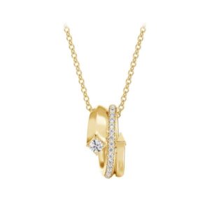 De Beers Forevermark Diamond Avaanti™ Wrap Necklace in 18K Yellow Gold