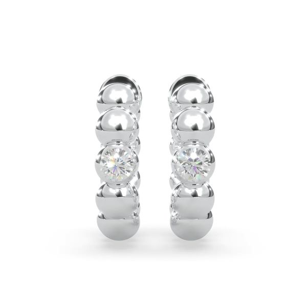 Lands Collection Canadian Diamond Spirit Earring | Origin in White Gold