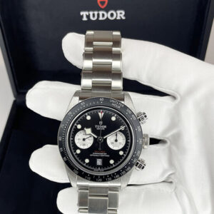 TUDOR Black Bay Chrono 41 mm Steel Case Steel Bracelet M79360N-0001 - Pre Owned