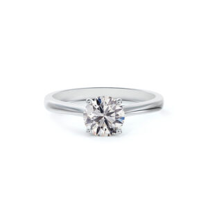 De Beers Forevermark Diamond Solitaire Engagement Ring in 14K White Gold | 1.01 Carat