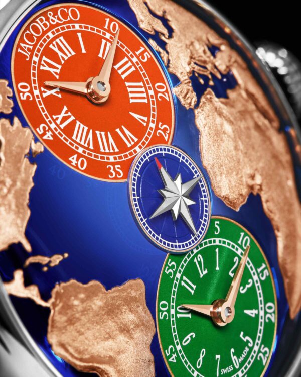 Jacob & Co. The World Is Yours Dual Time Zone Salman Khan 29.50mm