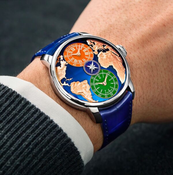 Jacob & Co. The World Is Yours Dual Time Zone Salman Khan 29.50mm