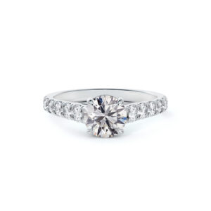 2 Carat De Beers Forevermark Diamond Engagement Ring in 14K White Gold