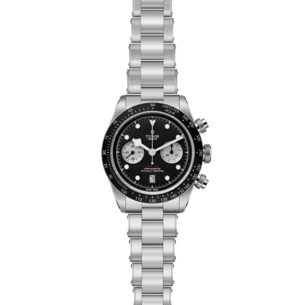 TUDOR Black Bay Chrono 41 mm Steel Case, Steel Bracelet M79360N-0011 - Image 3