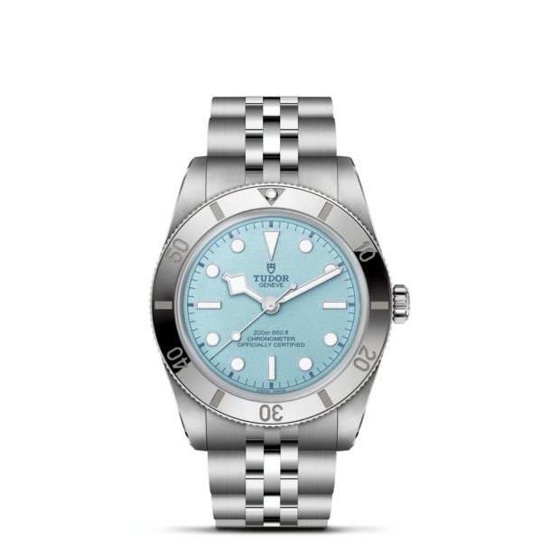TUDOR Black Bay 54 37mm Steel Case, "Lagoon Blue" Dial Steel Bracelet  M79000-0001