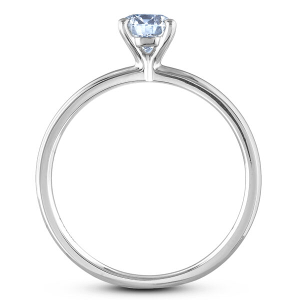 Canadian Diamond Solitaire Ring in White Gold | 0.30 Carat TW