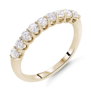 Canadian Diamond Anniversary Ring in 10K Yellow Gold