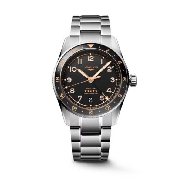 Longines Spirit Zulu Time 39 mm L3.802.4.50.6