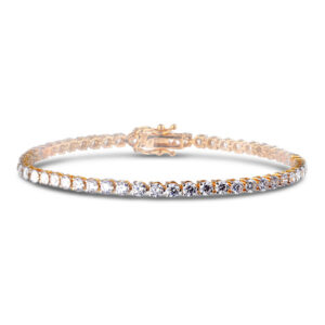 Diamond Classic Tennis Bracelet in 18K Yellow Gold 4.47 Carat TW