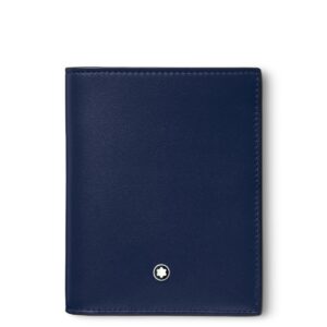 Meisterstück Compact Wallet 6cc Ink blue MB131695