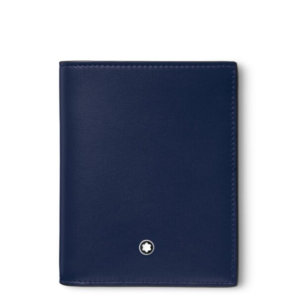 Meisterstück Compact Wallet 6cc Ink blue MB131695