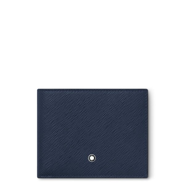 Sartorial Wallet 6cc Ink blue MB131721