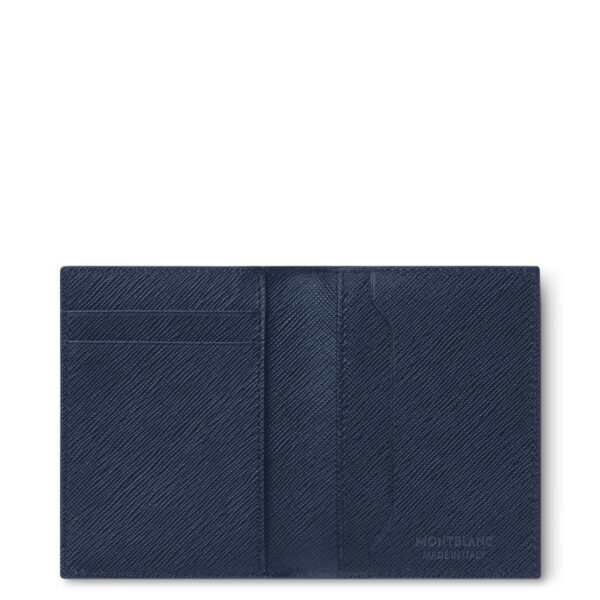 Sartorial Card Holder 4cc Ink blue MB131723 - Image 3