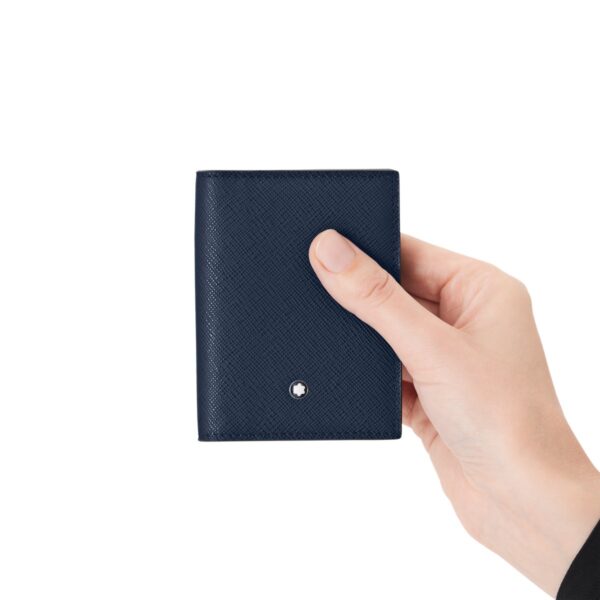 Sartorial Card Holder 4cc Ink blue MB131723 - Image 2