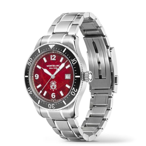 Montblanc Iced Sea Automatic Date Burgundy MB132291 - Image 3