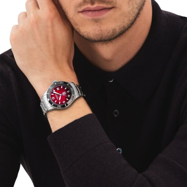 Montblanc Iced Sea Automatic Date Burgundy MB132291 - Image 2