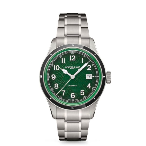 Montblanc 1858 Automatic Date 0 Oxygen Green MB133269