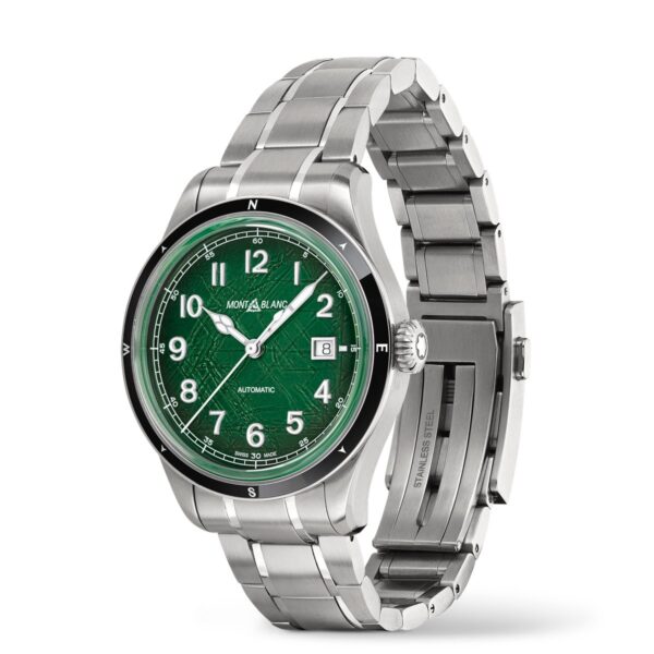 Montblanc 1858 Automatic Date 0 Oxygen Green MB133269 - Image 3