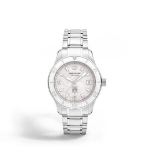 Montblanc Iced Sea Automatic Date 0 Oxygen White MB134024