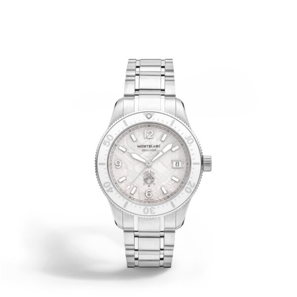 Montblanc Iced Sea Automatic Date 0 Oxygen White MB134024