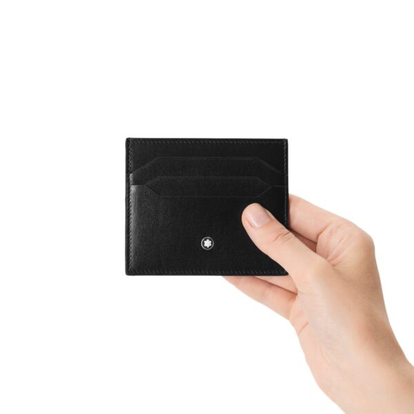 Meisterstück Card Holder 6cc Black MB198324 - Image 2