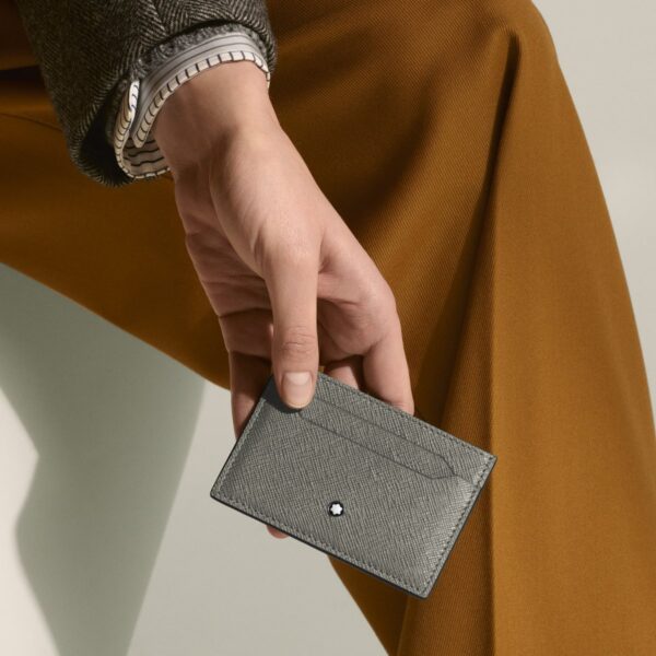Sartorial Card Holder 5cc Medium Grey MB199376 - Image 2