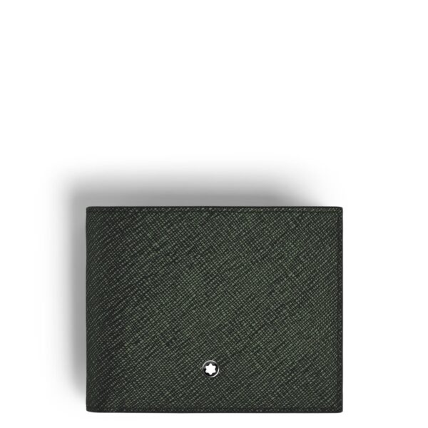 Sartorial Wallet 6cc Tweed Khaki MB220385