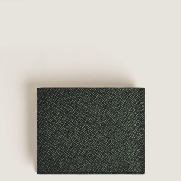 Sartorial Wallet 6cc Tweed Khaki MB220385 - Image 2