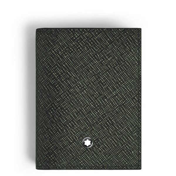 Sartorial Card Holder 4cc Tweed Khaki MB220392