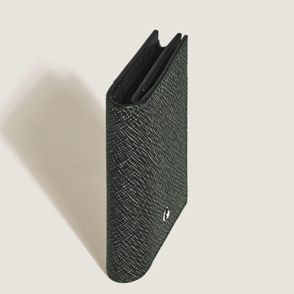 Sartorial Card Holder 4cc Tweed Khaki MB220392 - Image 3