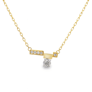 Celeste Inspired De Beers Forevermark Diamond Necklace In 18K Gold