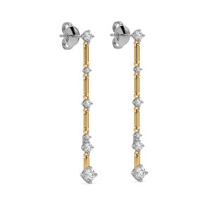De Beers Forevermark Diamonds Drop Stud Earrings in 18K Gold