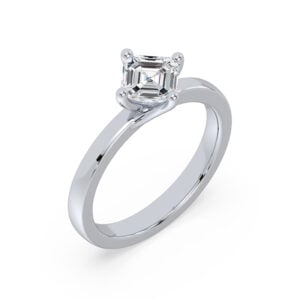 De Beers Forevermark Black Label Ideal Cut Diamond Engagement Ring in Platinum - 1.06 Carat (SI1 Clarity, G Color)
