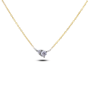 Canadian Diamond Necklace in Yellow Gold