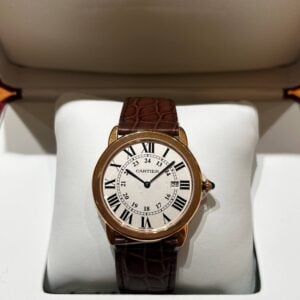 Cartier Ronde 18k 36 mm 3602 – Pre Owned