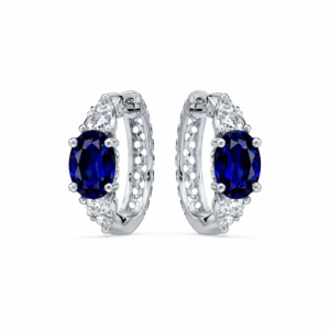 Brazilian Origin Aquamarine and Canadian Diamond You and Me Ring in Yellow Gold