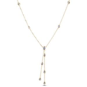 De Beers Forevermark Diamond Drop Necklace in 14K Yellow Gold | 0.45 Carat TW