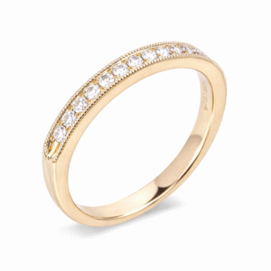 Canadian Diamond Anniversary Ring in Yellow Gold | 0.25 Carat TW