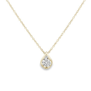 De Beers Forevermark Black Label Diamond Pendant In 18K Yellow Gold