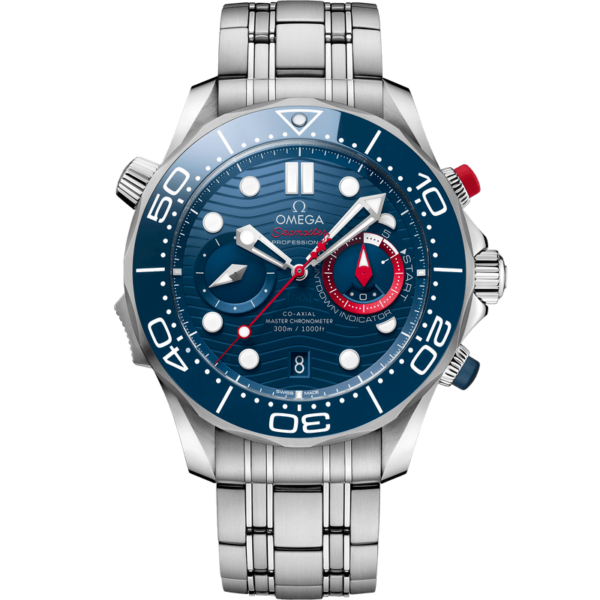 Omega Diver 300M Co‑Axial Master Chronometer Chronograph 44 mm 210.30.44.51.03.002
