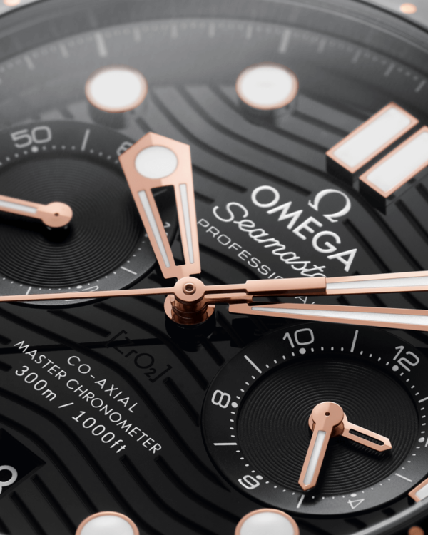 Omega Diver 300M Co‑Axial Master Chronometer Chronograph 44 mm 210.22.44.51.01.001 - Image 3