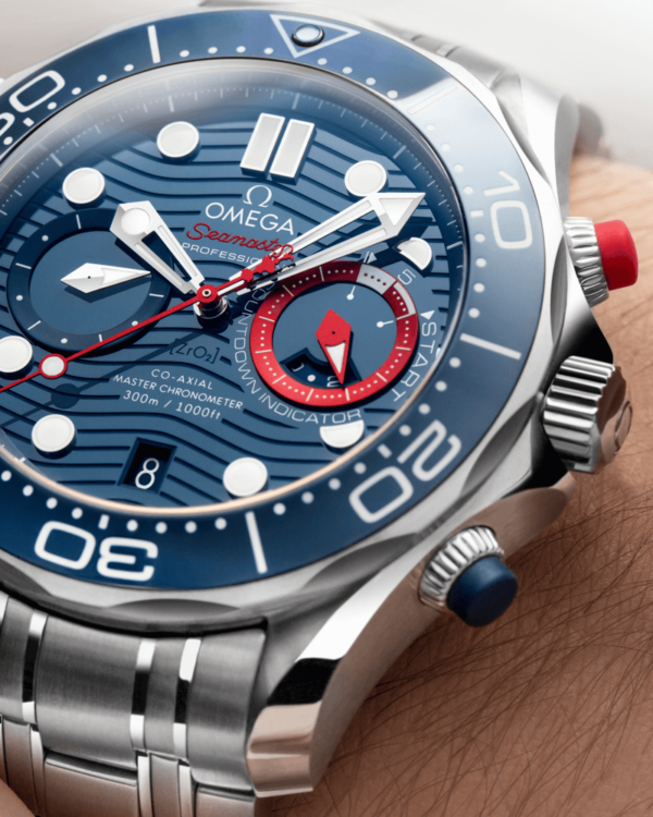 Omega Diver 300M Co‑Axial Master Chronometer Chronograph 44 mm 210.30.44.51.03.002 - Image 4