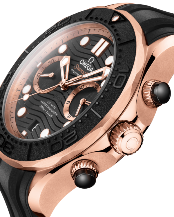 Omega Diver 300M Co‑Axial Master Chronometer Chronograph 44 mm 210.62.44.51.01.001 - Image 3