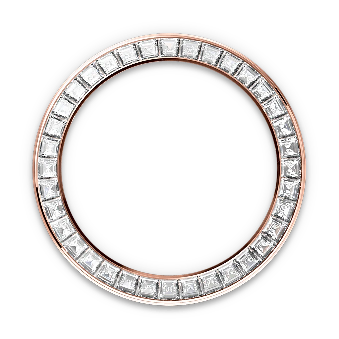 Diamond-set bezel