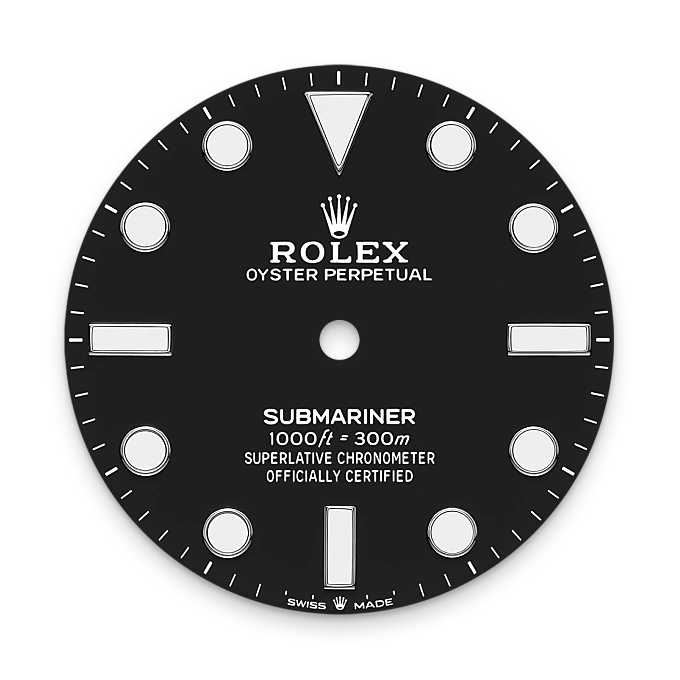 Black dial