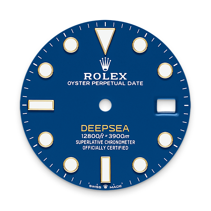 Blue dial