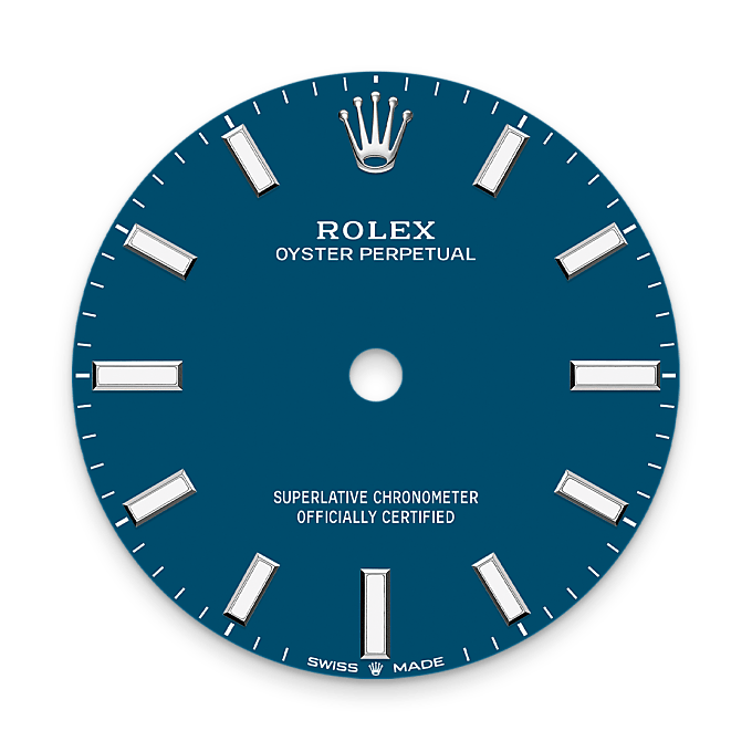 Blue dial