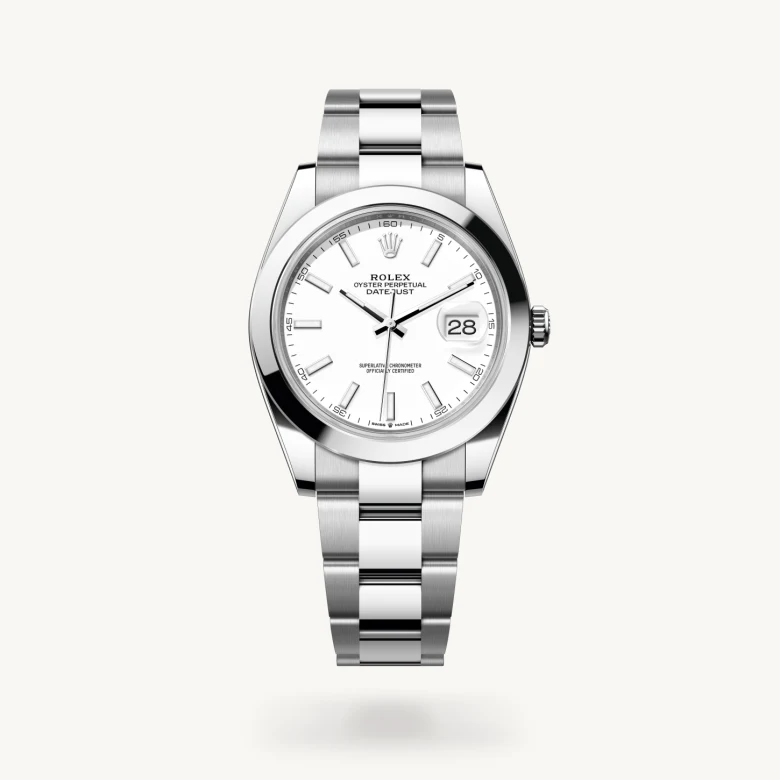 Datejust 41 upright hero